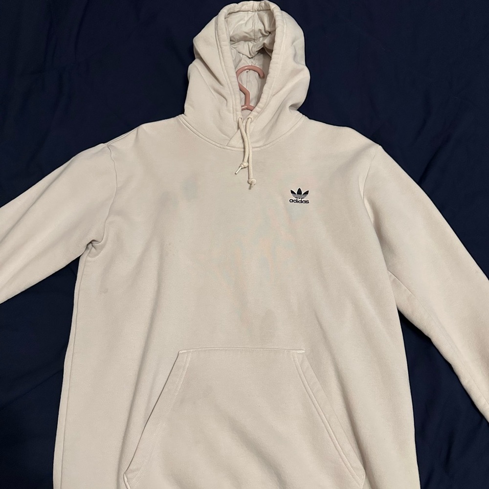 Adidas Men's Off-White Hoodie
